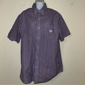 Chaps Easy Care Checkered Men’s Button-Down Shirt